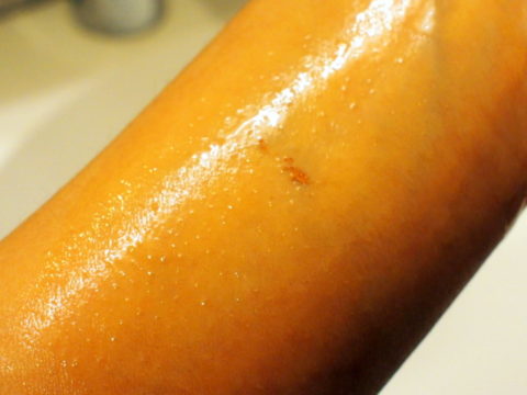 アテニアのスキンクリアクレンズオイル　洗浄力