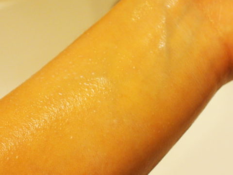 アテニア　スキンクリアクレンズオイル　洗い上がり